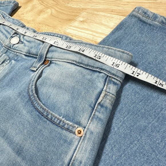 AG Adriano Goldschmied NWT Alexxis Crop High Rise Vintage Fit Jeans Size 32R - Picture 7 of 9